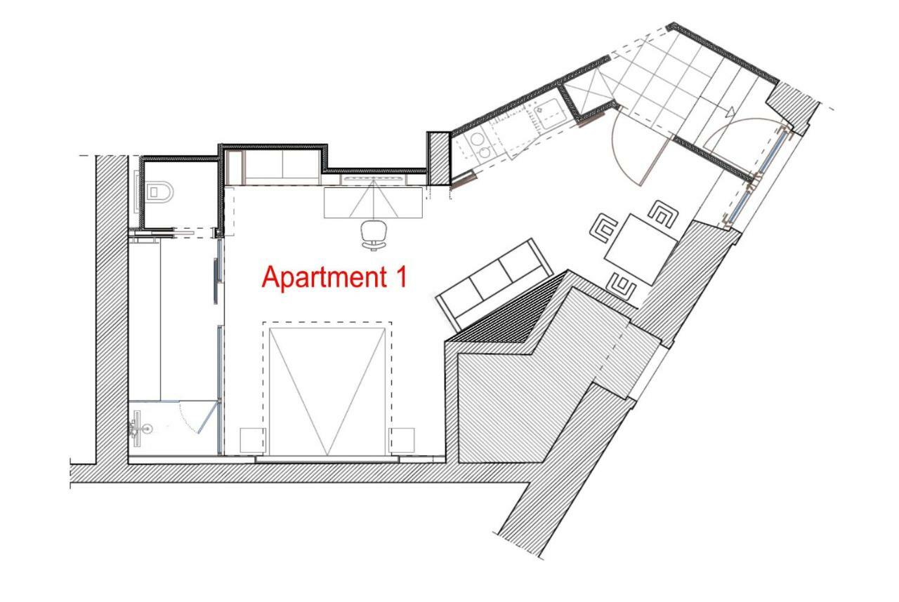 Alos Center Apartments Split Buitenkant foto